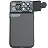 Lente CPL Grande Angular 5 em 1 + Lente Telefoto 2x + Macro 30X + Macro 10X + Lente Olho de Peixe 180 graus Capa para Celular Smart Phone para iphone 15 14 Pro Max