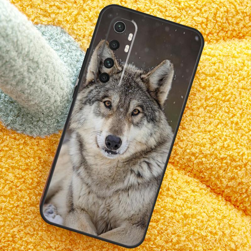 Animal Wolf Howling Case For Xiaomi 15 14 Ultra 13T 14T 15T 17 Pro Max Cover For POCO X7 F8 Pro X3 X5 X6 F5 F6 F7