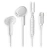 In-ear Headphones - NGS - Cross Glide White - USB-C - Built-in Microphone - Volume Control