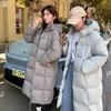 Winter Puff Down Padded Jacket Women's Loose Hooded Long Knee Padded Jacket Thickened Bread Jacket Jacket