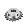 1pc 08B Industrial Drive Sprocket Wheel 45# Steel Chain Gear 10 11 12 13 14 15 16 17 18 19 20 22 23 24 Teeth Bore 10-40mm