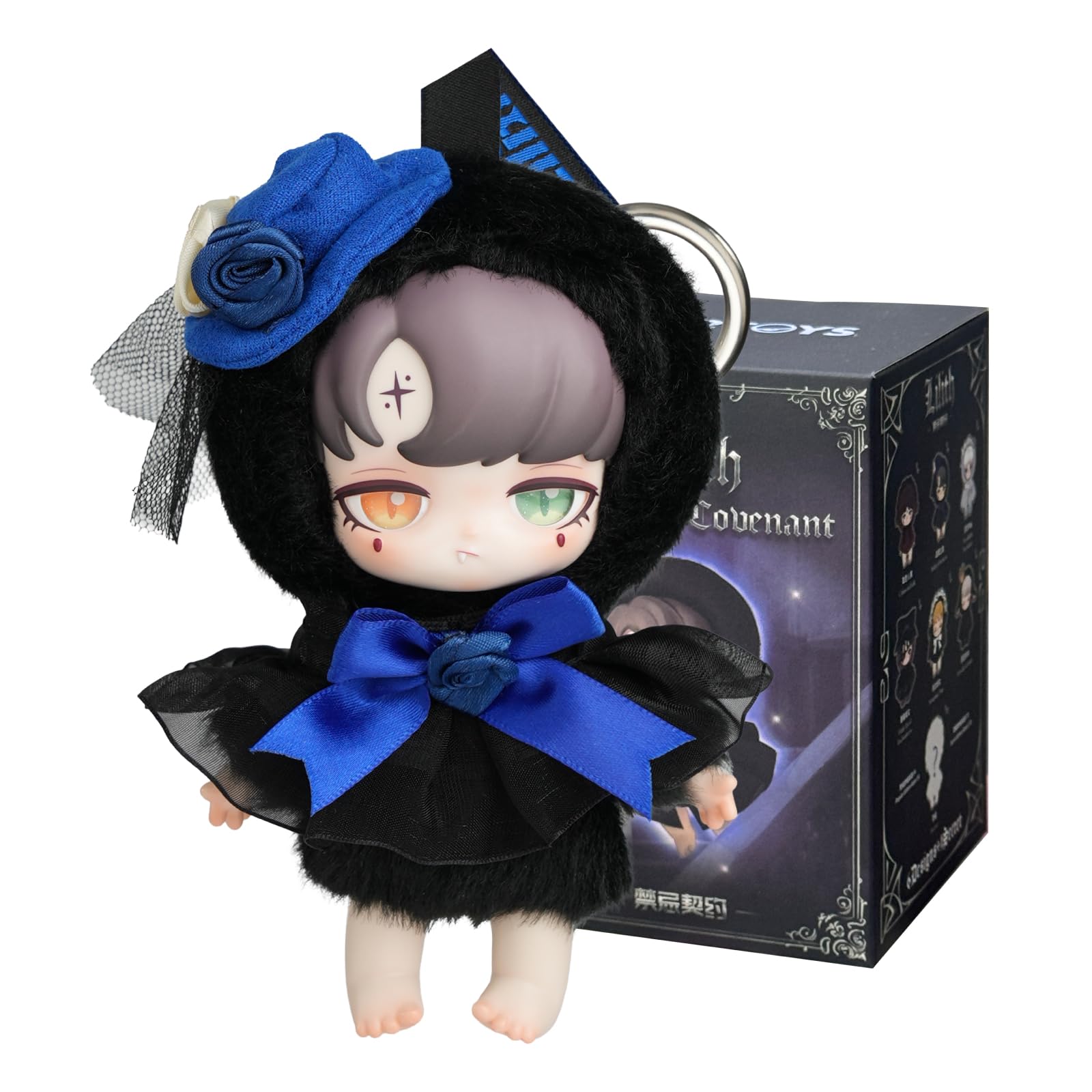 52TOYS BLINDBOX Лилит СЕРИЯ ЗАПРЕТНОГО СОГЛАШЕНИЯ Фигурка-сюрприз ГАЧА Коллекция Раскрашенная Идеально для и Новых Подарков Коллекционерам «Запретный Договор»,