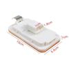 10 Pcs 24V Car Truck LED Side Marker Light Amber Indicator Lamp 4 LED For Volvo Trucks FM/FH