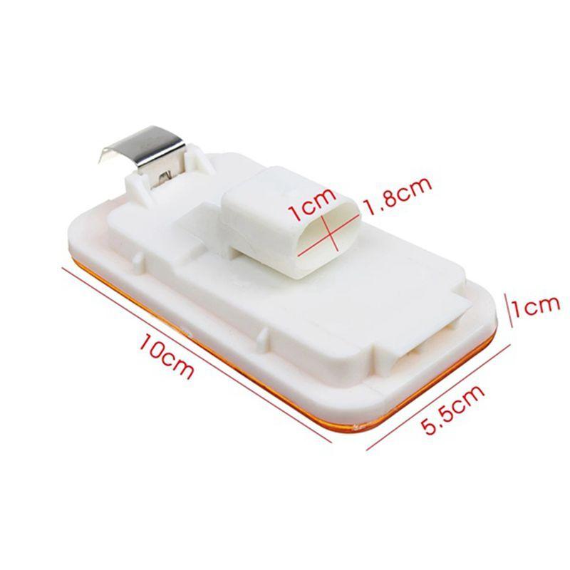 10 Pcs 24V Car Truck LED Side Marker Light Amber Indicator Lamp 4 LED For Volvo Trucks FM/FH