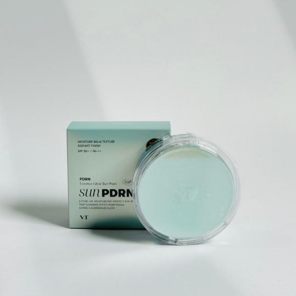 VT COSMETICS PDRN Essence Glow Sun Pact, 10g SPF50+ PA+++