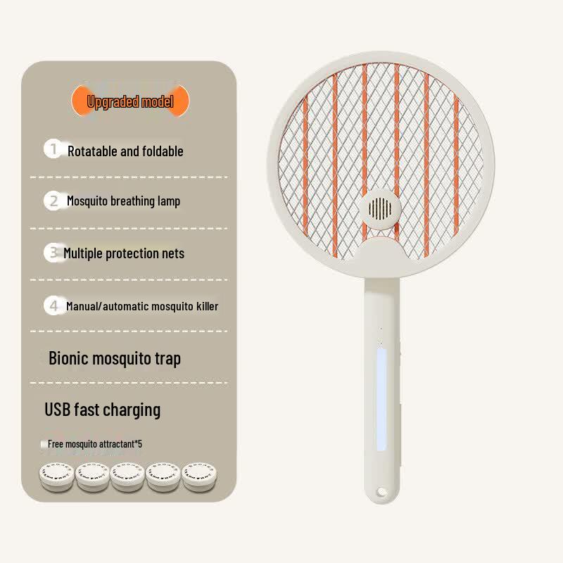 LISM Foldable Electric Mosquito Swatter & Killer Lamp