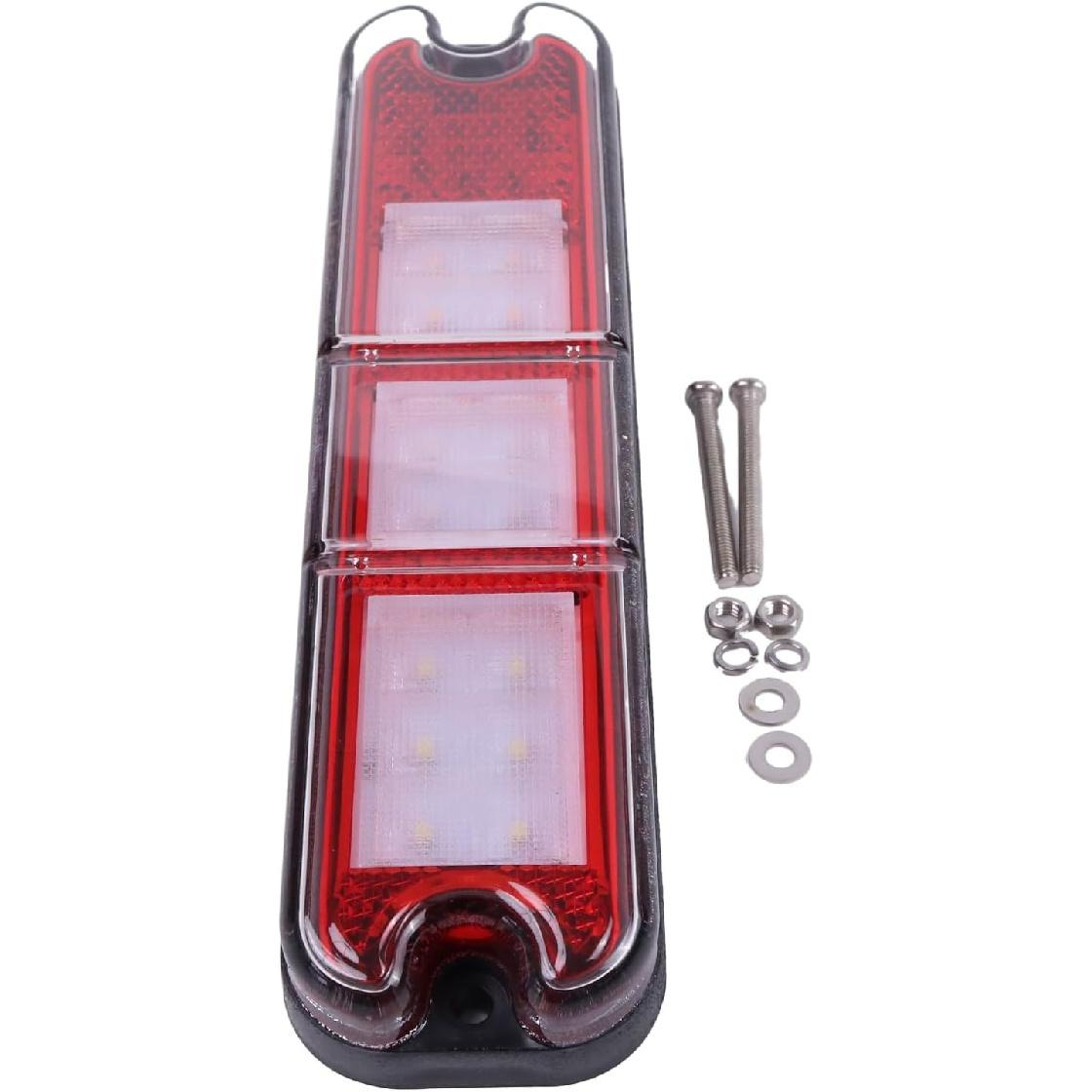 

12V LED Stop Tail Turn Signal Backup Light 2056824 5800372-07 380030-198 Compatible with Hyster Yale Forklift