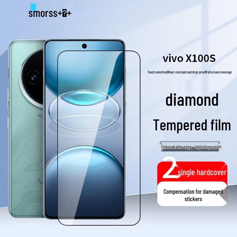 Smorss Vivo Smartphone-Bildschirm- und Linsenschutzfolien