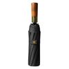 Triple Fold 10 Bone Fully Automatic Men's Business Umbrella Folding Vinyl Parasol Business Umbrella Parasol Printing