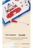 Advanced Erasable Pen Control Practice Cards for Preschool Cognitive Development and Early Childhood Education