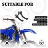 Dirt Bike Clutch Brake Levers,CNC Billet Pivot Handle Levers for TTR 230 2005-2024/YZ80 YZ85 2001-2014/RM85 2005-2019/RM125 RM250 2004-2008 - Black