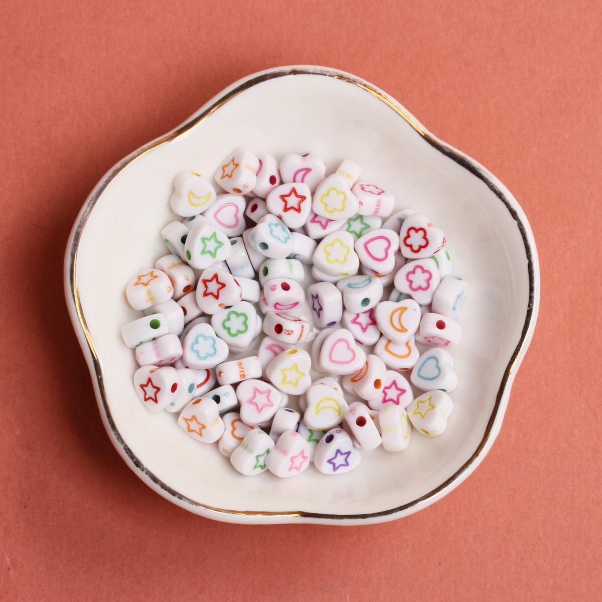 

100 шт. бижутерия бусины для сережек изготовление сережек для ожерелья браслета изготовление колец для ключей поделки ручной работы браслет ожерелье White Color