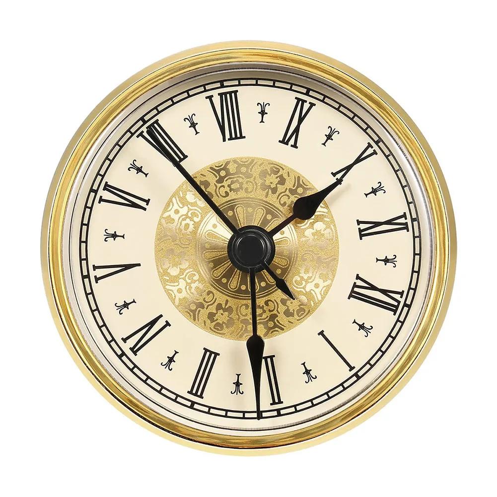 Klasické hodiny Řemeslné Vložkové Hodiny Strojek Quartz Průměr 78 mm Číslice Pro Domácí DIY Řemesla Multifunkční Instalace