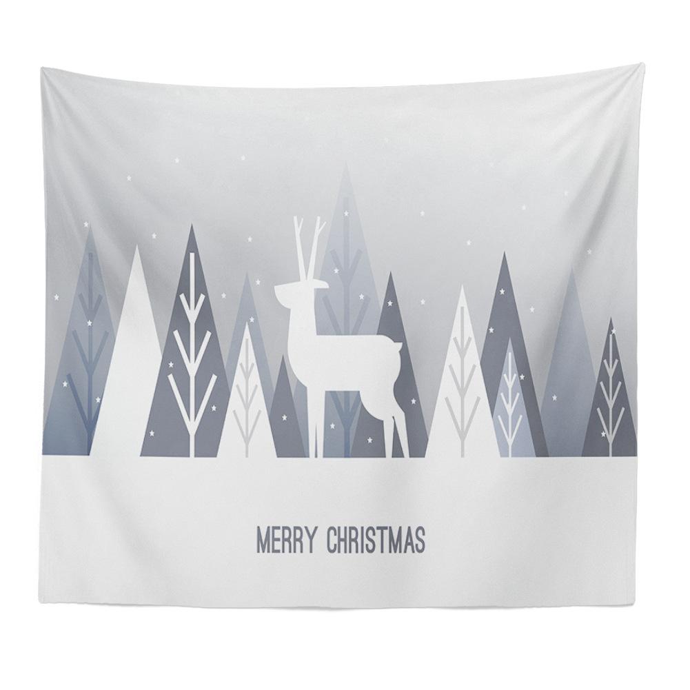 European and American Tapestry Christmas Series TV Background Wall Scenery Tapestry Hanging Cloth
