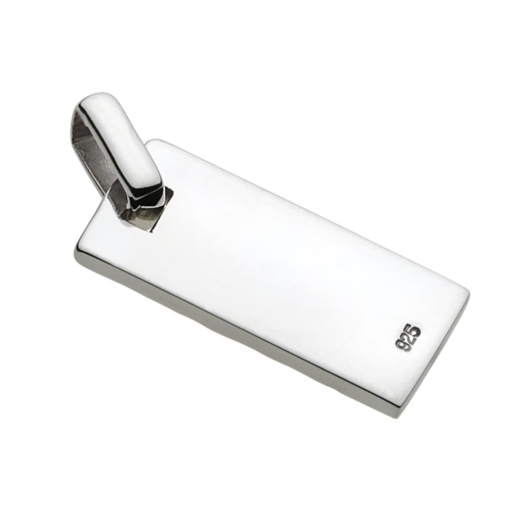 Figmart Welle Einfacher Plattenanhänger [Silber-Accessoire] fp0164