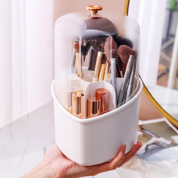 Makeup Brush Holder Organizer 360° Rotating Pen Holder Desktop Storage Cup