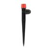 13cm Adjustable Eight-Hole Sprinkler with Double Lock Nut for Garden Watering