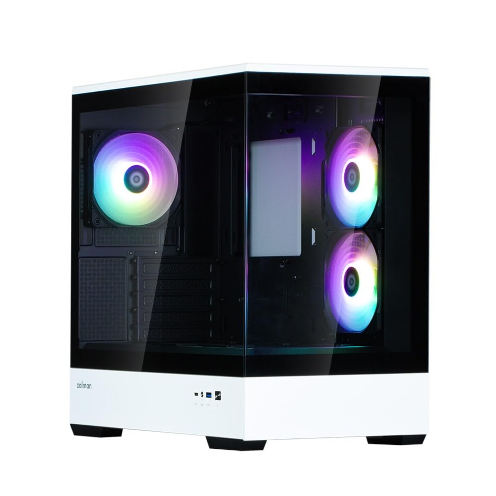 

ZALMAN P30 BW Micro-ATX Mini Tower PC Case CS9073