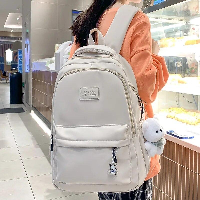 Sac Bandoulière Imperméable Pour Ordinateur Portable 15-17 Pouces - Grand Sac Étudiant Avec Rangement Organisé