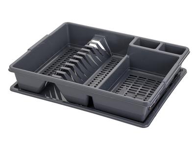 Geschirrtrockner Plastik Classic Dunkelgrau -Ben