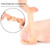 Three-Hole Toe Separator & Bunion Corrector: Soft, Cuttable Hammer Toe Straightener & Protector