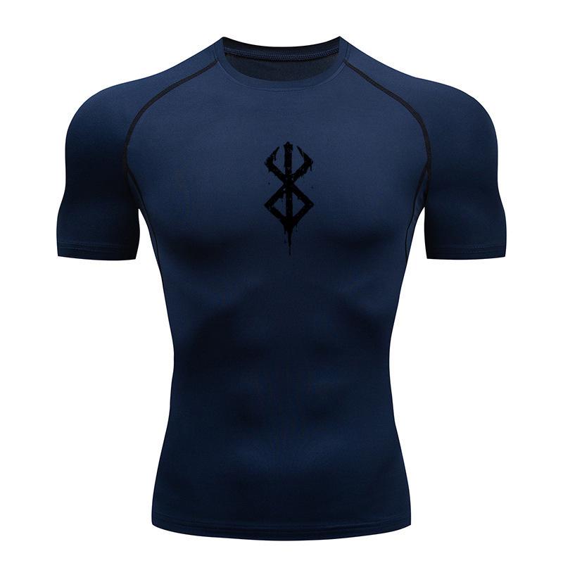 Men's 2026 European Size Trendy Quick-Dry Sports Top for Climbing & Running