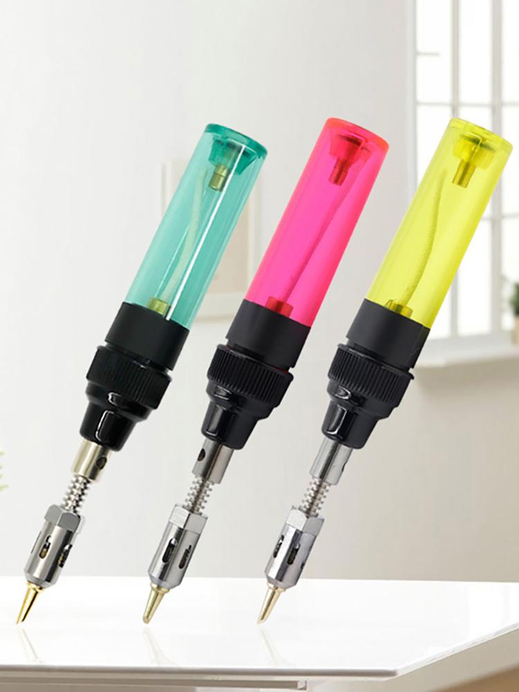Portable Gas Soldering Iron 3 in 1 Gas Soldering Iron Multifunctional Gas Soldering Iron Cordless Tip Tool