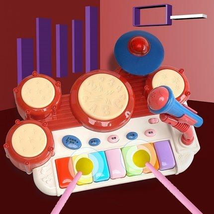 Baby Clapping Drum Baby Toy Clapping Drum Children'S Music 0-1 Years Old Early Education Puzzle Music Drum Jazz Drum
