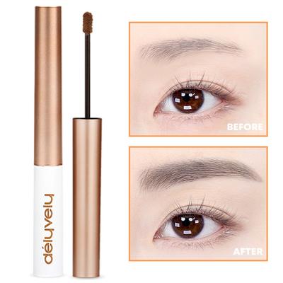 Quick Tattoo Brow Tint Eyebrow Powerful Fixing Slim Eyebrow, 1 Pc, Pastel Brown