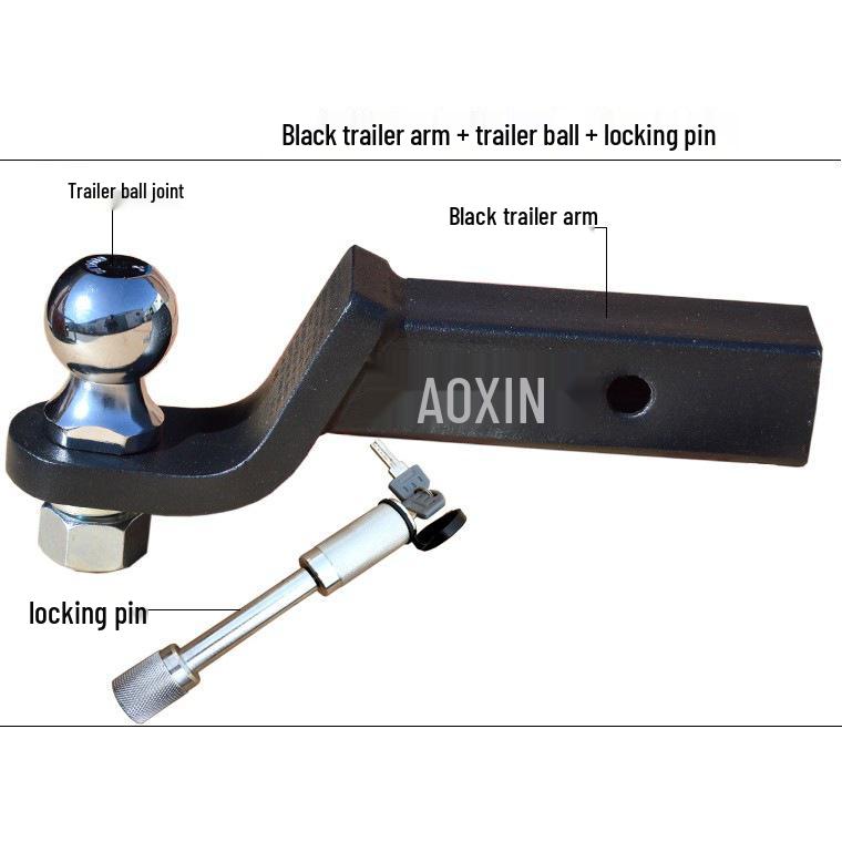 Compatible with 2009-2018 and 2020 Toyota RAV4 for trailer hitch modification with rear tow hook.