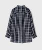 Yunse Unisex Check Shirt (Black)