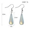 Charming Natural Opal Fashion Jewelry Hook Earrings Women Girl Gift