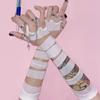 Elastic Bandages Arm Sleeves Y2K Subculture Gloves Strapping Bandage Fingerless Gloves  Gothic