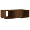 Vidaxl Coffee Table, Brown Oak, 90X50X36.5 Cm