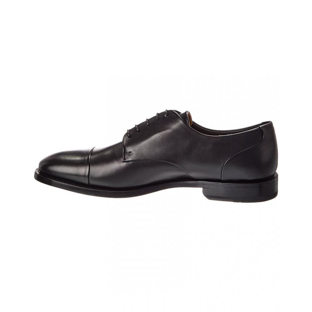 Salvatore Ferragamo Ferragamo Gavino Leather Oxford Black