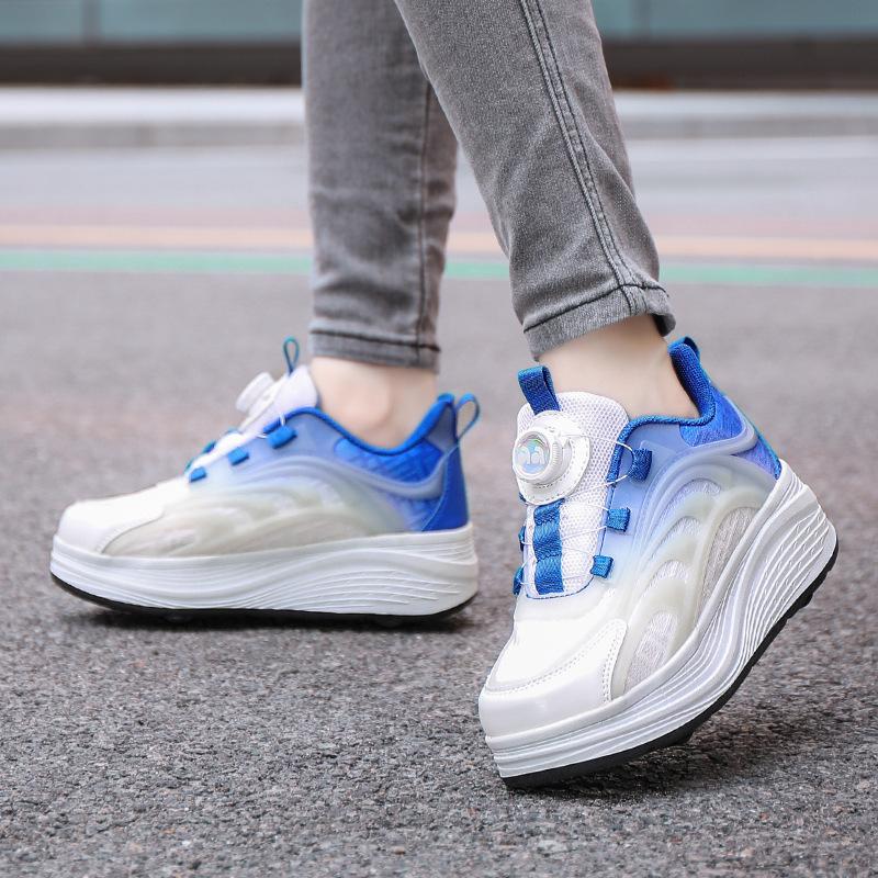 Dětské boty na kolečkách, čtyřkolečkové brusle, zatahovací dvouradové brusle, chlapecké a dívčí studentské tenisky s kolečky