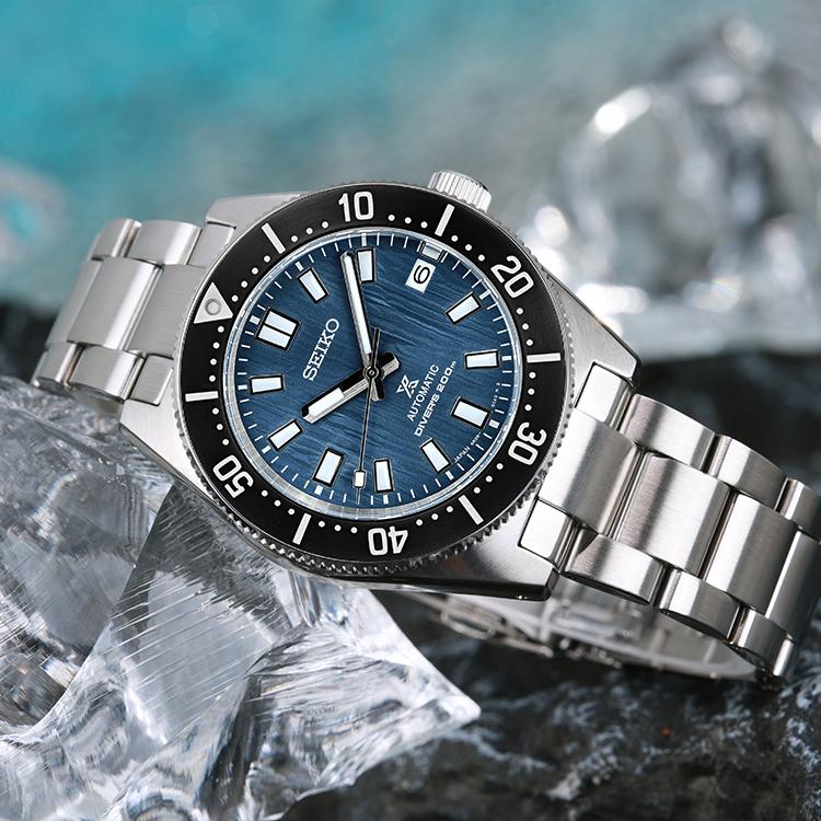 Seiko Prospex Official Ocean Glacier Outdoor Diving Mechanical Movement Stainless Steel Watch Men watches Blue SPB297J1