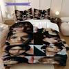 Chill Vibes Casual Style Bedding (1 * Duvet Cover + 2 * Pillowcase, Without Core) 2D Flat Soft and Comfortable Duvet Cover and Pillowcase Bedding Set
