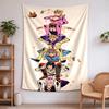 JOJO  Tapestry wall decor—perfect for bedrooms living rooms and dorm rooms Easy to install it enhances your space and creates a warm  comfortable atmo
