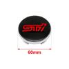 For Subaru WRX BRZ DRL XV STI Outback Legacy Forester Impreza Tribeca 4Pcs ABS 60mm Wheel Center Cover Hub Cover Logo X333