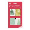 Giftmaker Christmas Tree Gift Tags (Pack of 20)