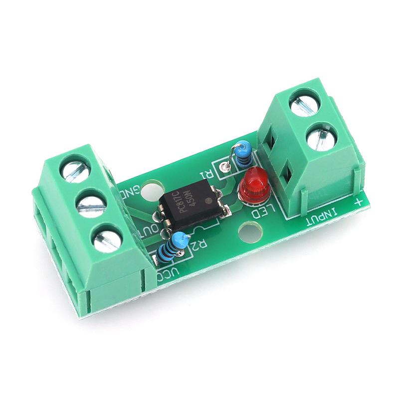 3V~24V Single Channel Optocoupler Isolator PC817 EL817 PLC Motor Drive Track Module