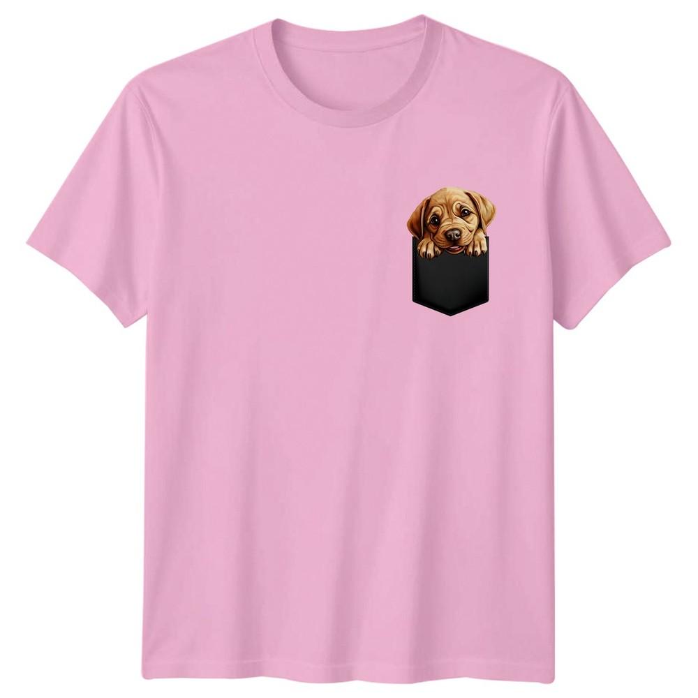 Puppy In Pocket Dogs Animals Unisexs TShirt Unisexs Tee Graphic Unisex