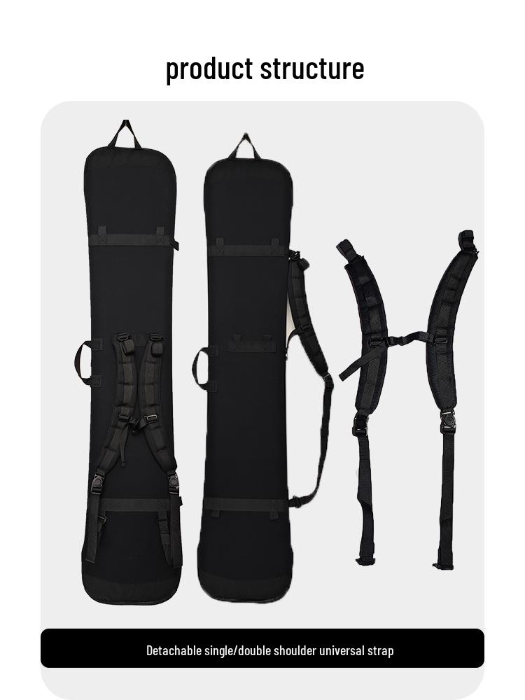 Waterproof Shockproof Snowboard Bag – Protective Cover for Carving and Skateboarding