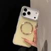Luxury Sparkling Diamond Decorative Camera Frame Magnetic Case iPhone 17 Air 16 15 14 Plus 13 12 Pro Max 11 Shock Bumper Cover