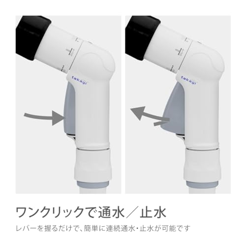 Takagi Aurora NANO Hose Reel, 10m, Easy Connection, Lightweight, Neat Storage, RM710SK