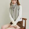 Ssecondo Wool knit long muffler, Nari_3 colors
