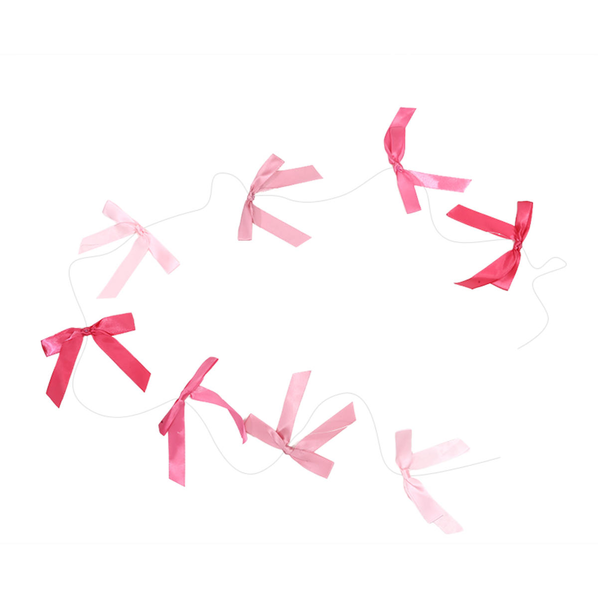 

Bowknot Birthday Decortions Pink Bow Party Decor Pink Bow Banner Garland Decor for Girls Baby Shower Bridal Bowknot Theme Party Supplies one size розовый