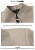 2024 Spring Men's Business Casual Stand Collar Jacket - Mid-Age Suit for Spring & Autumn