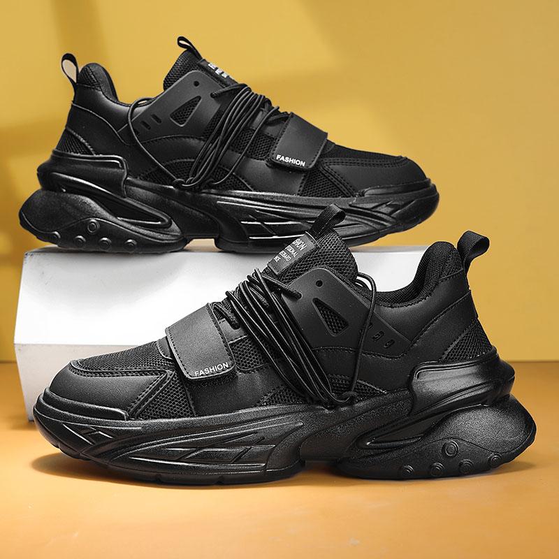 Mode Sneaker Herren Freizeitschuhe Für Herren Plateau Walking Sneaker Schuhe Männlich Britischer Stil Herrenschuhe